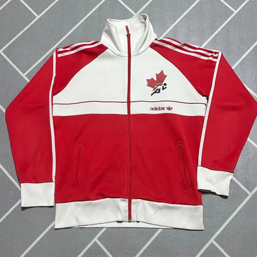 [BUNJANG] Adidas Canada Track Top Jersey Zip-up XL / 아디다스 신캐나다 트랙탑 져지 집업 105 xl