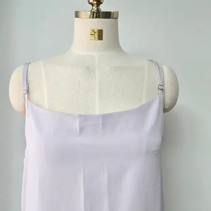 [BUNJANG] Lavender Tone Long Slip Dress / 라벤더 톤 롱 슬립 원피스