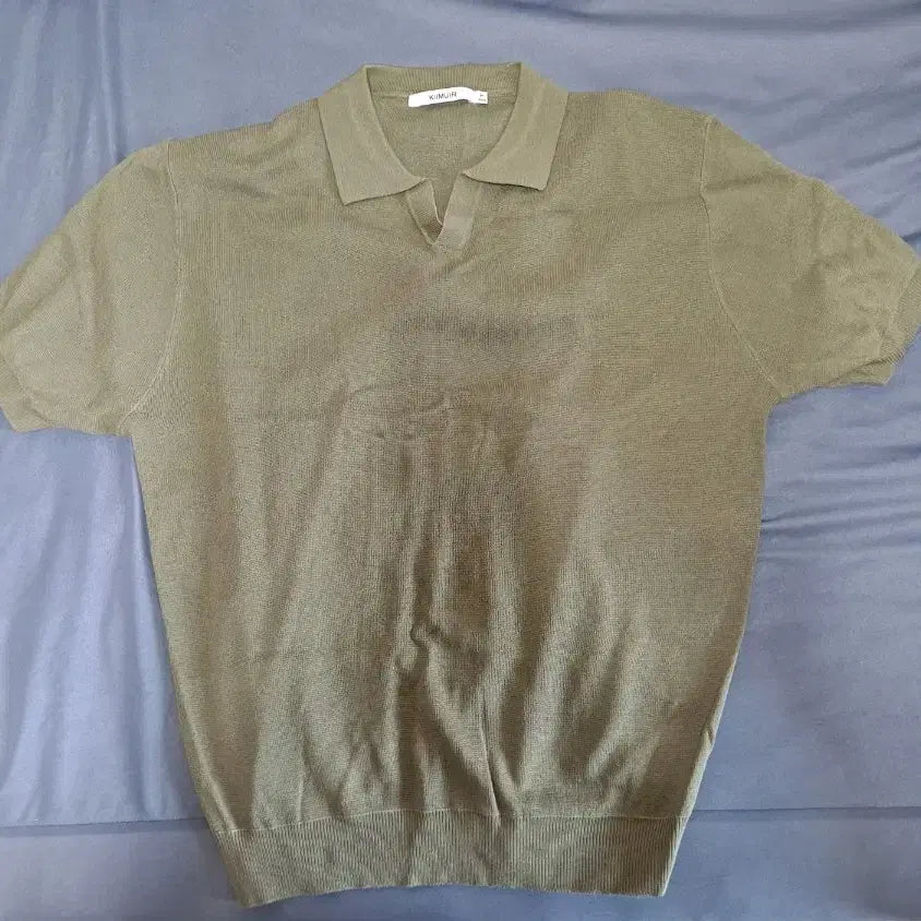 [BUNJANG] KIMUER Short Sleeve Knit T-Shirt M / 키뮤어 반팔 니트 m