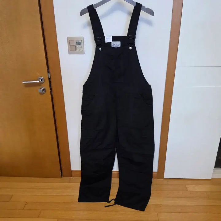 [BUNJANG] Carhartt WIP Cargo Bib Overalls Black L / 칼하트WIP 카고 빕 오버롤 블랙 L