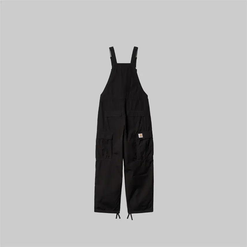[BUNJANG] Carhartt WIP Cargo Bib Overalls Black L / 칼하트WIP 카고 빕 오버롤 블랙 L