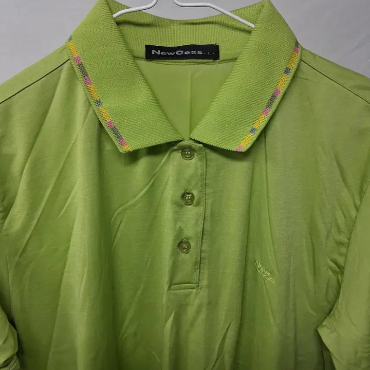[BUNJANG] New Case Short Sleeve Polo Shirt Green / New Case 반팔 카라티 연두색 외 개당