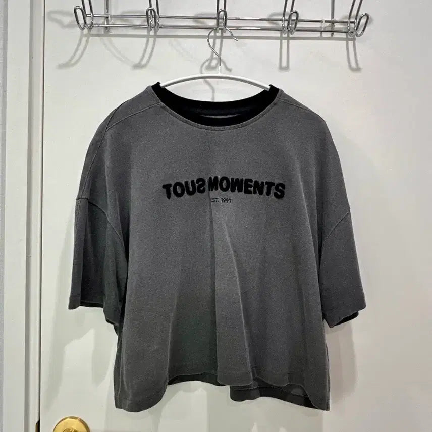 [BUNJANG] vov Short Sleeve T-Shirt Size 55 Cotton / 보브 vov 반팔 티셔츠 반팔티 여성 55사이즈 면티