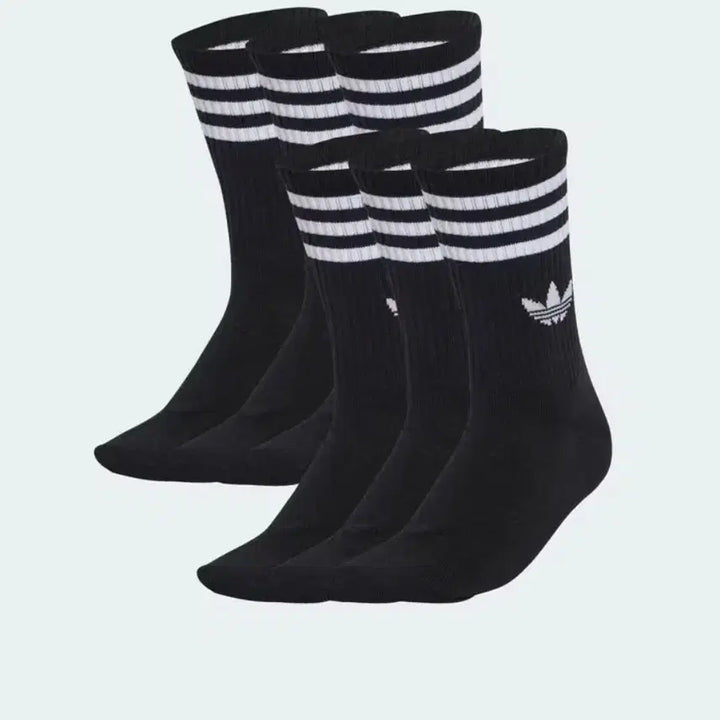 [BUNJANG] Adidas 3S Crew Socks 6P (JV7411) / 아디다스 3S 크루 삭스 6P JV7411 판매합니다
