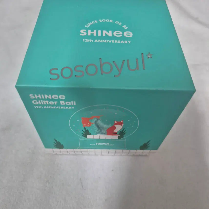 [BUNJANG] SHINee 12th Anniversary Glitter Ball / (미개봉)샤이니 글리터 볼 12 주년 공식
