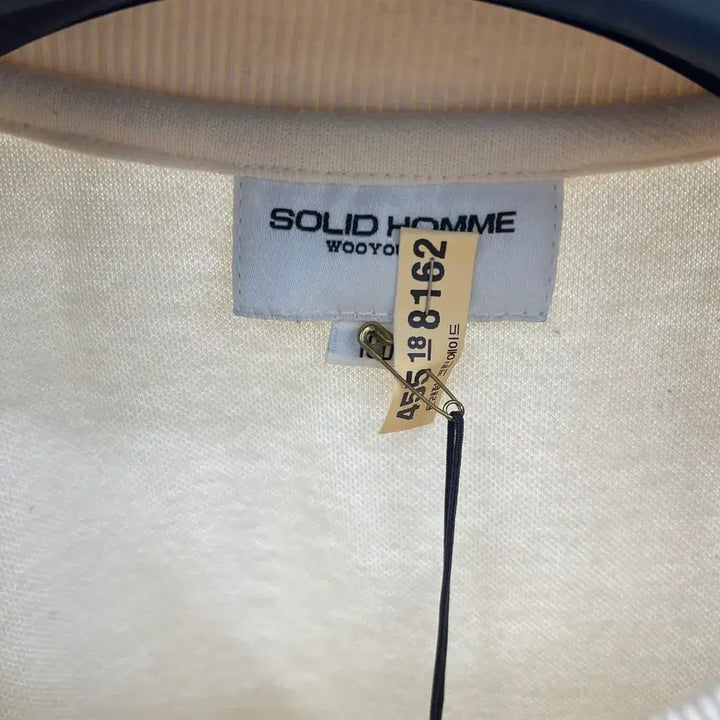 [BUNJANG] Solid Homme Long Sleeve T-Shirt Ivory / 솔리드옴므 긴팔티셔츠