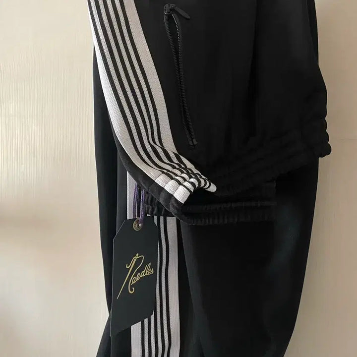 [BUNJANG] Needles HD Track Pants Black/White Size S / 니들스 HD 트랙팬츠 검흰 s사이즈 새상품