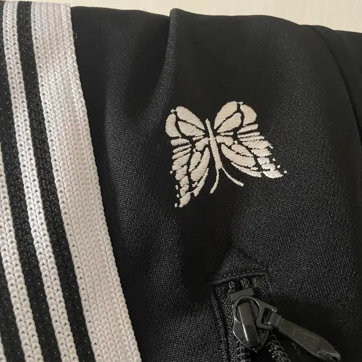 [BUNJANG] Needles HD Track Pants Black/White Size S / 니들스 HD 트랙팬츠 검흰 s사이즈 새상품