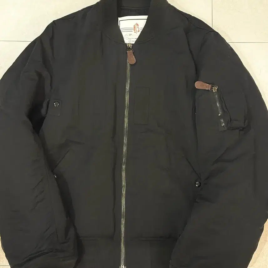 [BUNJANG] Blackout MA-1 Jacket / [L]블랙아웃 ma-1
