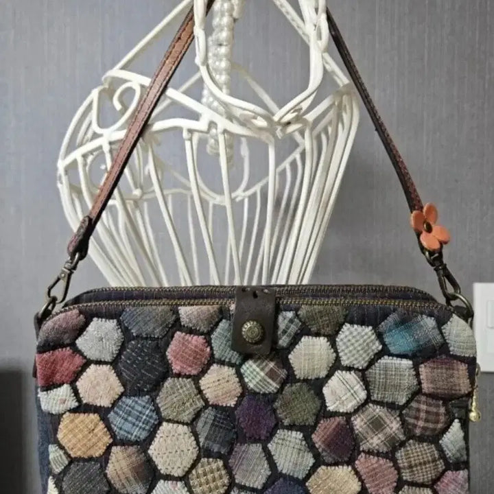 [BUNJANG] Handmade Quilting Wallet &amp; Shoulder Bag / 헨드메이드 퀼팅지갑 &amp;숄더백