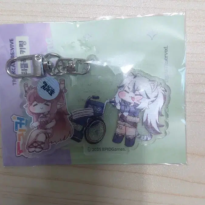 [BUNJANG] Trickal Tig &amp; Diana Lenticular Keychain / 트릭컬 티그와 디아나 렌티큘러 판매합니다