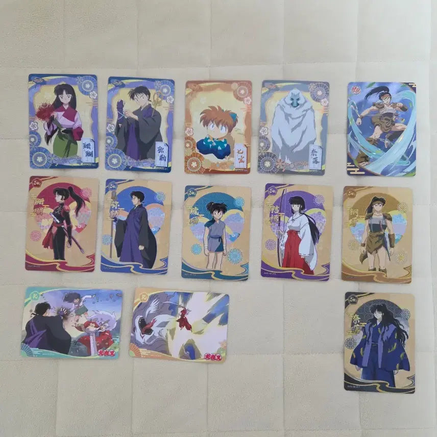 [BUNJANG] Inuyasha Trading Card Bundle Set / 이누야샤 카드 일괄