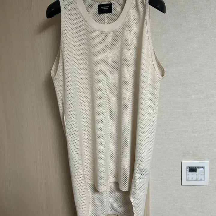 [BUNJANG] Fear of God 5th Collection Black Mesh Sleeveless T-Shirt / 피어오브갓 5th 블랙  메쉬 민소매 티셔츠