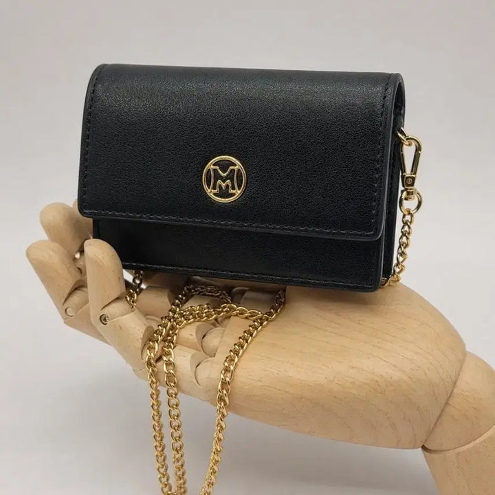 [BUNJANG] Met Citti Black Mini Bag Card Wallet / 메트로시티 (새상품) 블랙 미니백 카드지갑 체인지갑