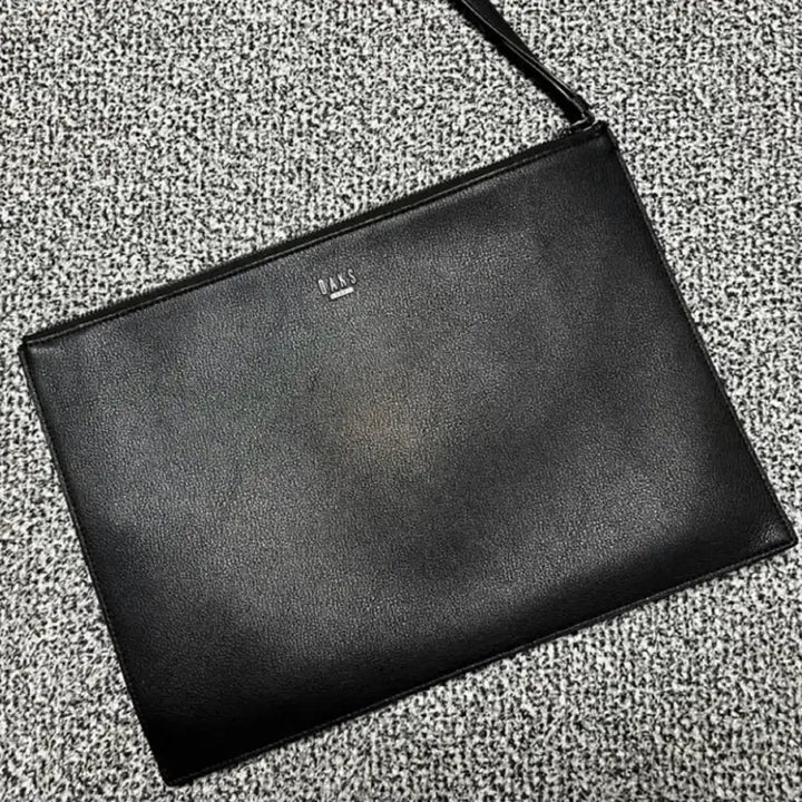 [BUNJANG] DAKS Leather Handbag Clutch Bag / DAKS 닥스 가죽 핸드백 클러치백