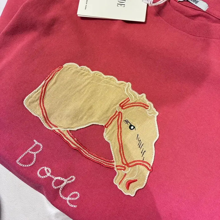 [BUNJANG] Body Embroidery T-shirt / 보디 자수 티셔츠