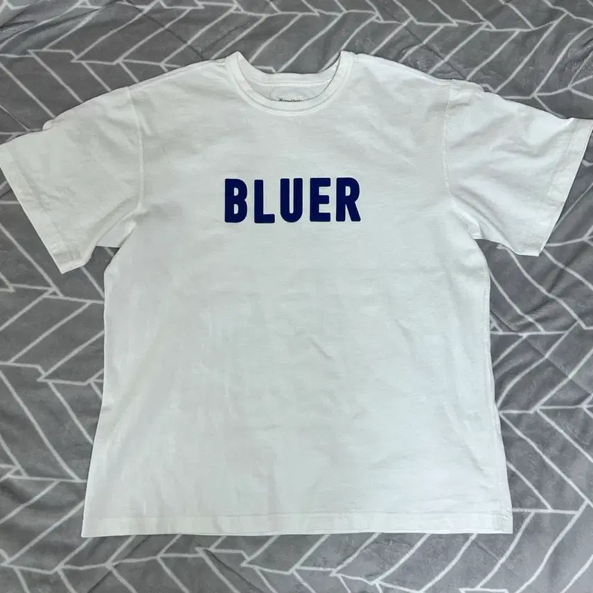 [BUNJANG] NAMERCLOTHING BLUER TEAM T White (L) / 네이머클로딩 BLUER TEAM T WHITE (L)