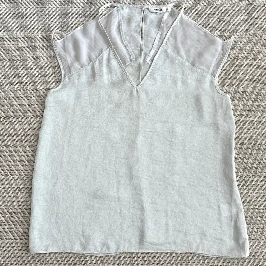 [BUNJANG] Helmut Lang Sleeveless Blouse / 헬무트랭 블라우스 민소매 블라우스