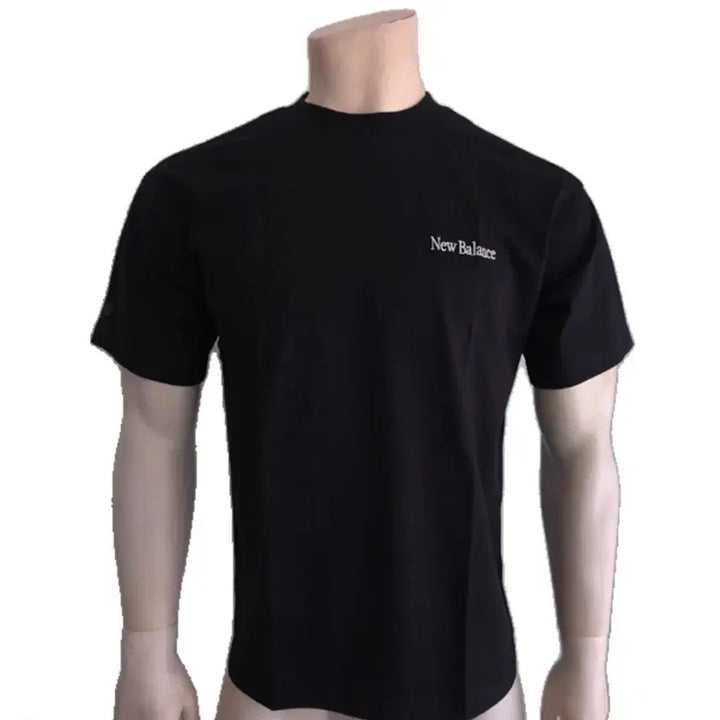 [BUNJANG] New Balance Heritage Black T-Shirt / 뉴발란스 헤리티지 블랙 반팔 티셔츠
