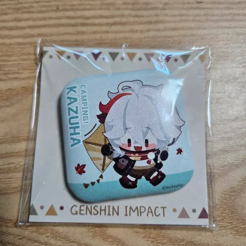 [BUNJANG] Genshin Impact Kaedehara Kazuha Can Badge (Sealed) / 원신 카즈하 캔뱃지