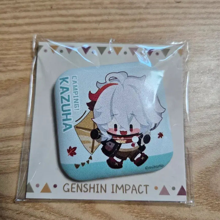 [BUNJANG] Genshin Impact Kaedehara Kazuha Can Badge (Sealed) / 원신 카즈하 캔뱃지