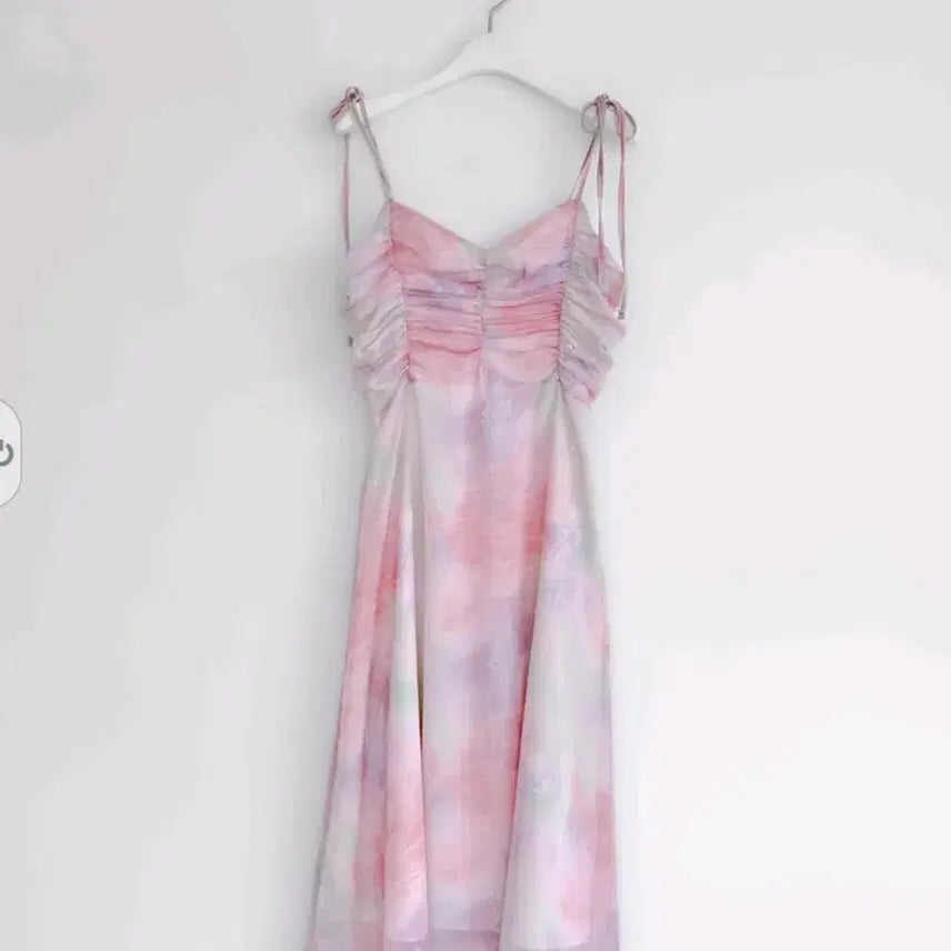 [BUNJANG] MilkCocoa Watercolor Long Dress / 새상품) 밀크코코아 수채화 롱원피스