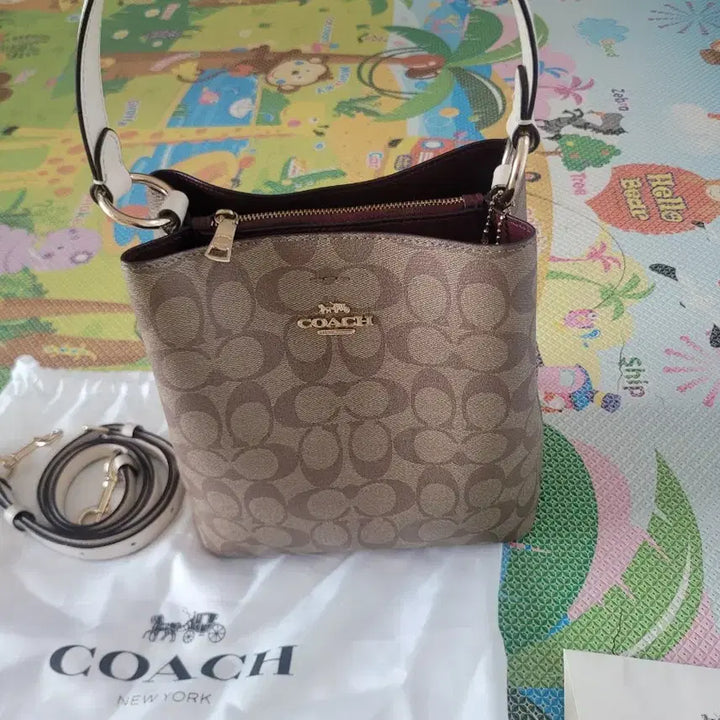 [BUNJANG] Coach Small Town Bucket Bag / 코치 스몰 타운  버킷백