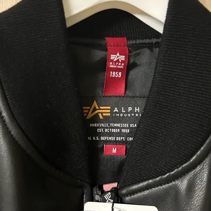 [BUNJANG] Alpha Industries Vegan Leather MA-1 Bomber Jacket / 알파인더스트리 비건 레더 마원 점퍼