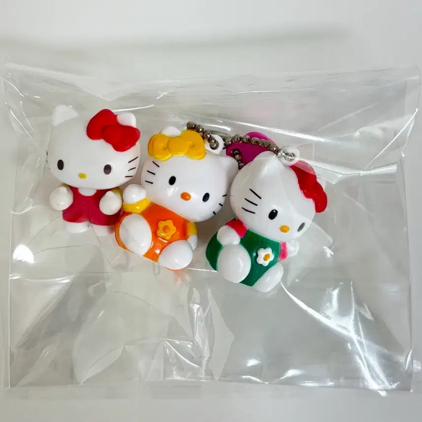[BUNJANG] Hello Kitty Figure 3 Types Bundle Set / 키티 피규어 3종 일괄