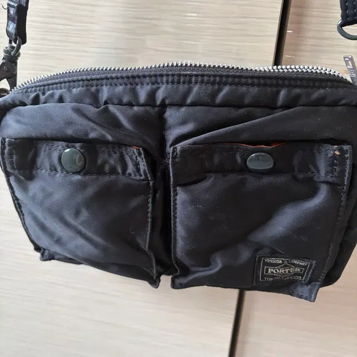 [BUNJANG] Porter 2-Way Crossbody Bag Black / 포터 2WAY 크로스백 블랙