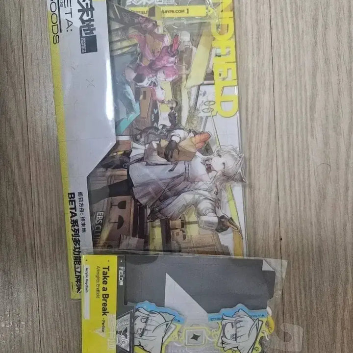[BUNJANG] Endfield Acrylic Stand and Felica Keyring Bundle Set / 엔드필드 아크릴스탠드 및 펠리카 키링 일괄 판매합니다