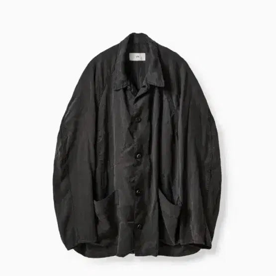 [BUNJANG] Years Ago Tencel Shirt Jacket Dusty Black / 이얼즈 어고  리오셀 셔츠 자켓 더스티블랙