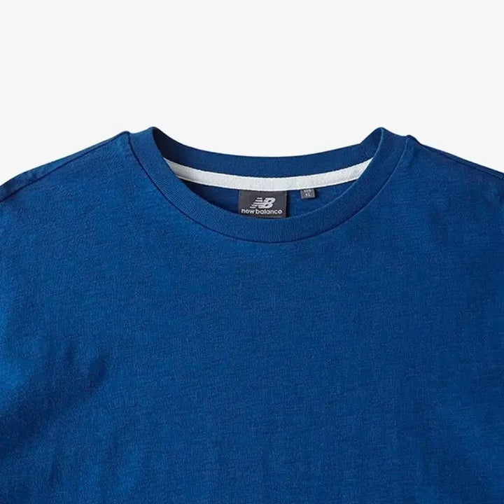[BUNJANG] New Balance Blue Short Sleeve T-Shirt / 뉴발란스 블루 반팔 티셔츠
