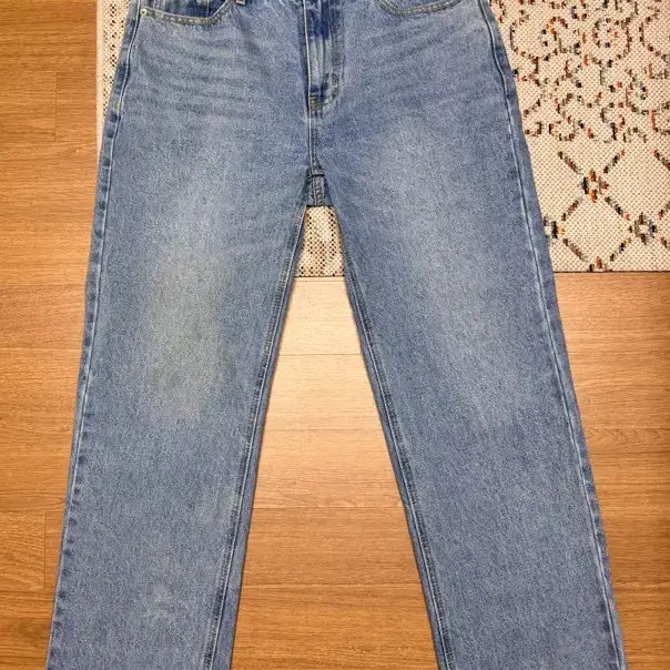 [BUNJANG] TOFFEE Wide Denim Pants Light Blue L / 토피 TOFFEE 와이드 데님 팬츠 라이트 블루 L