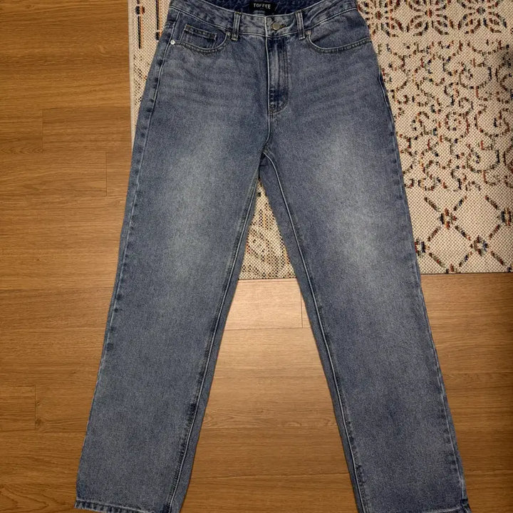 [BUNJANG] TOFFEE Wide Denim Pants Oil Indigo L / 토피 TOFFEE 와이드 데님 팬츠 오일 인디고 L