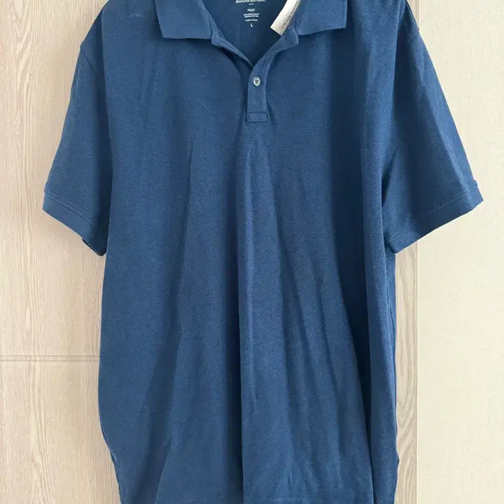 [BUNJANG] Banana Republic Pique Polo Shirt L Navy / 바나나리퍼블릭 피케 카라티 L 네이비 새상품