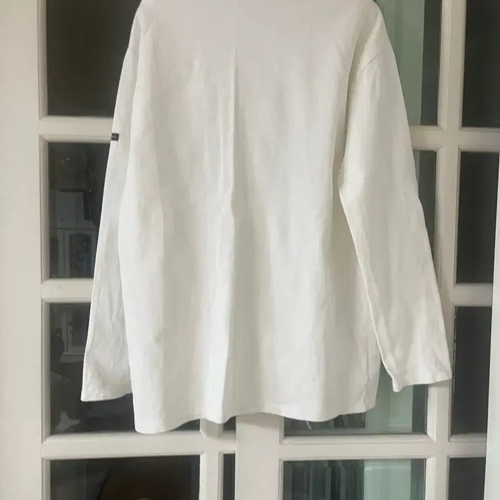 [BUNJANG] Saint James White Boatneck Long Sleeve T-Shirt (L) / 세인트제임스 화이트 보트넥 긴팔 티셔츠(L)