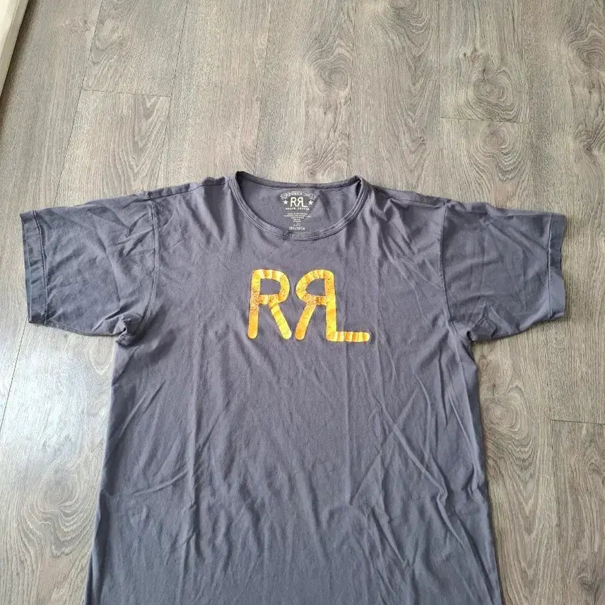 [BUNJANG] RRL Ranch Logo Short Sleeve T-Shirt L / L RRL 더블알엘 랜치 로고 반팔 티셔츠