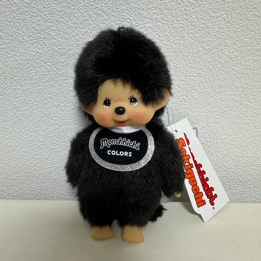 [BUNJANG] Monchhichi Colors Original Keyring Black / 일본구매 정품) 몬치치 컬러즈 오리지널 키링 블랙 택포함 새상품