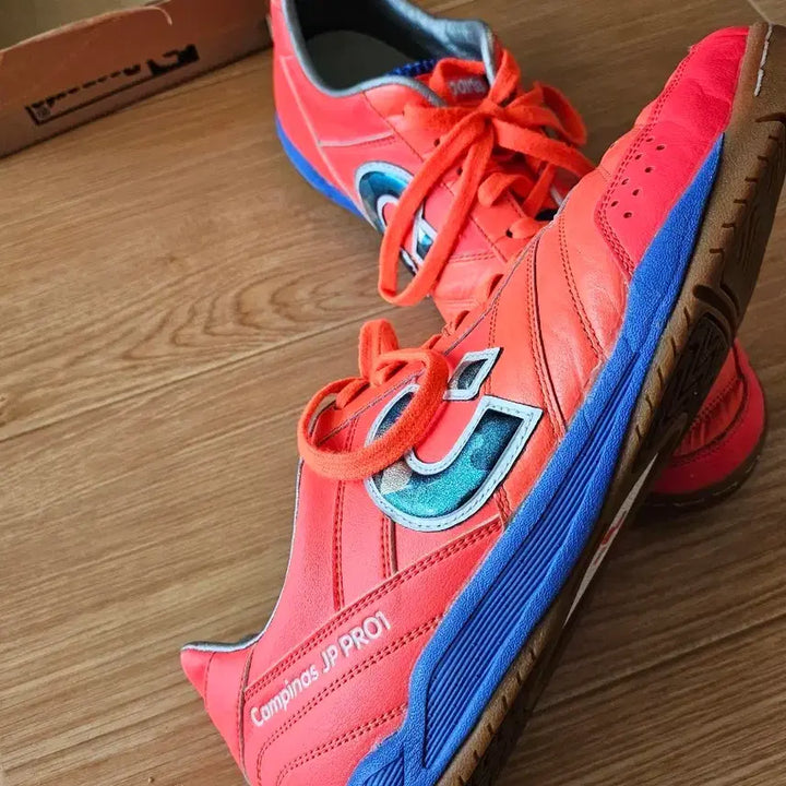 [BUNJANG] Desporte Campinas JP PRO1 Futsal Shoes Orange/Blue / Desporte Campinas JP PRO1 풋살화 오렌지/블루