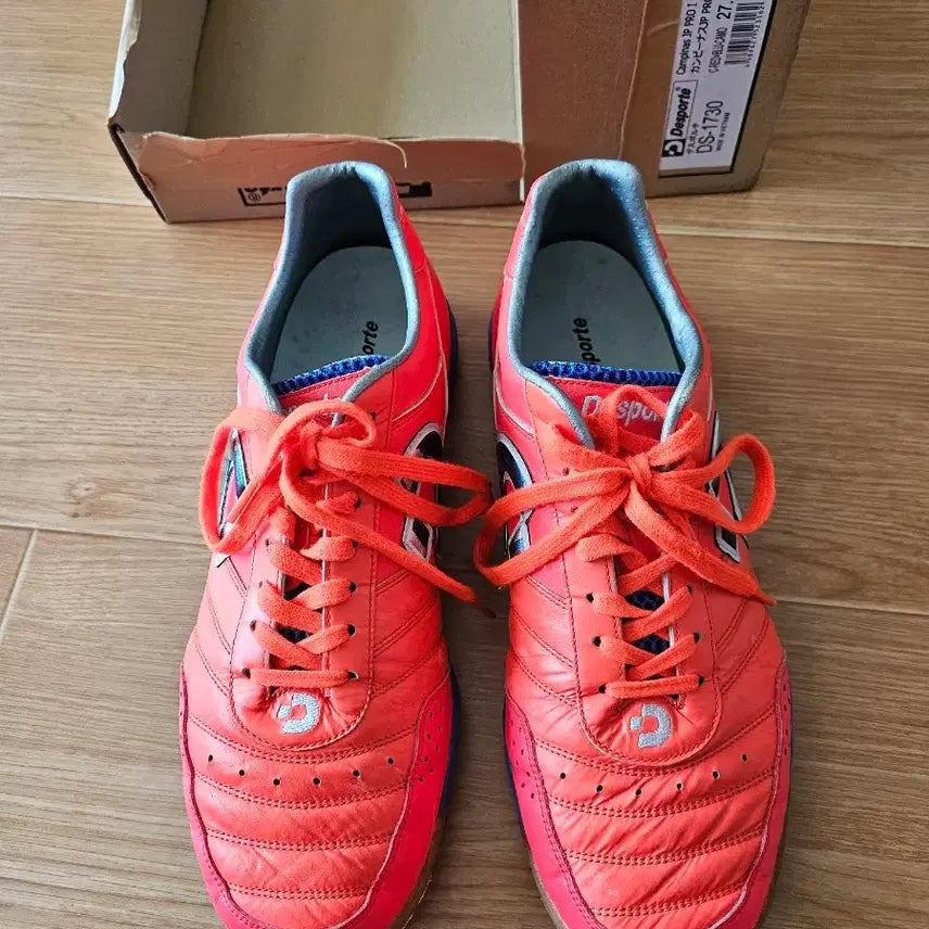 [BUNJANG] Desporte Campinas JP PRO1 Futsal Shoes Orange/Blue / Desporte Campinas JP PRO1 풋살화 오렌지/블루
