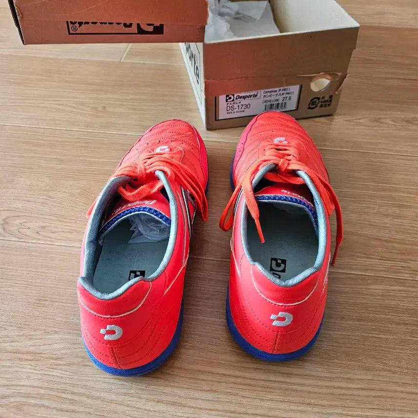 [BUNJANG] Desporte Campinas JP PRO1 Futsal Shoes Orange/Blue / Desporte Campinas JP PRO1 풋살화 오렌지/블루