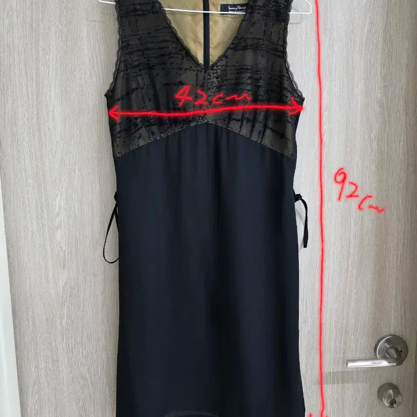 [BUNJANG] Black Lace Dress (Made in Japan) / 블랙 레이스 원피스 44, 55 (Made in Japan)