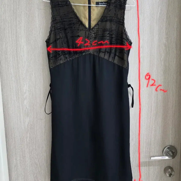 [BUNJANG] Black Lace Dress (Made in Japan) / 블랙 레이스 원피스 44, 55 (Made in Japan)