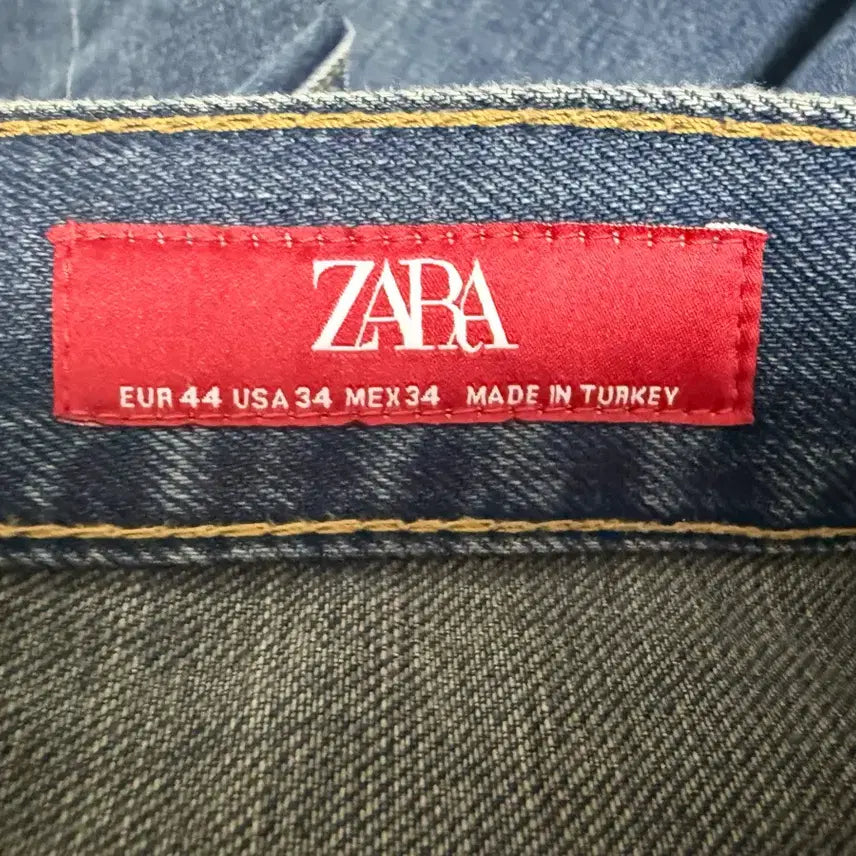 [BUNJANG] Zara Super Wide Denim Pants / 자라 슈퍼와이드 데님