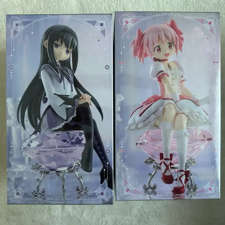 [BUNJANG] Madoka Magica Homura Akemi Sealed Figure Set / [미개봉] [현물] 신상 마마마 마법소녀 마도카 호무라 피규어 세트