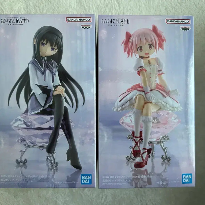 [BUNJANG] Madoka Magica Homura Akemi Sealed Figure Set / [미개봉] [현물] 신상 마마마 마법소녀 마도카 호무라 피규어 세트