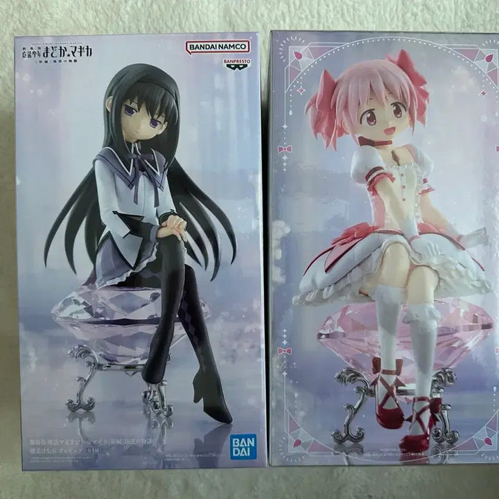 [BUNJANG] Madoka Magica Homura Akemi Sealed Figure Set / [미개봉] [현물] 신상 마마마 마법소녀 마도카 호무라 피규어 세트