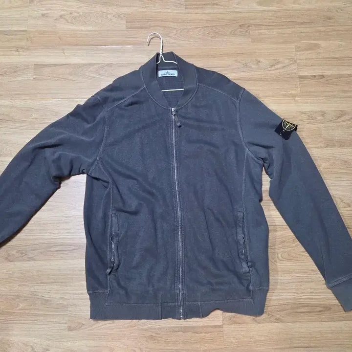 [SOLD OUT] 스톤아일랜드 그레이 면 자켓