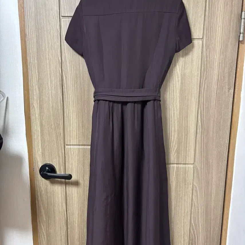 [BUNJANG] LYNN Belted Short-Sleeve Dress / LYNN 린 벨티드 반팔 원피스